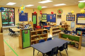 幼兒園裝修效果圖大全 儲(chǔ)物柜