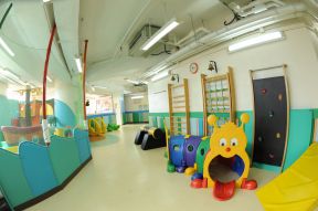 幼儿园装修效果图图片 走廊装修效果图片