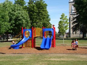 室外簡約幼兒園裝飾裝修效果圖圖片 