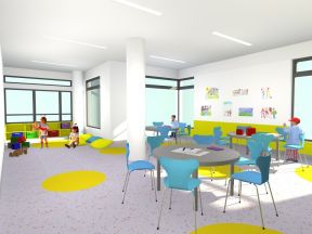 幼兒園裝修效果圖圖片 現(xiàn)代風格