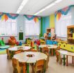 幼儿园大厅教室布置装修图片
