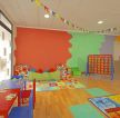 现代风格幼儿园浅色地板设计效果图