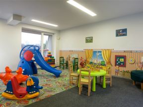 幼兒園大廳裝修圖 現(xiàn)代風(fēng)格 
