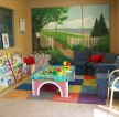 幼儿园墙面彩绘装饰装修效果图片
