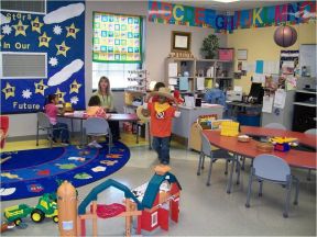 幼儿园教室效果图 室内设计