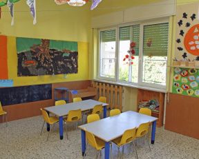 幼儿园教室效果图 室内装饰设计效果图