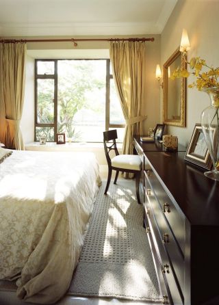 美式小户型整体设计卧室装修效果图