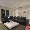 70平米小户型房屋客厅布艺沙发装修效果图片
