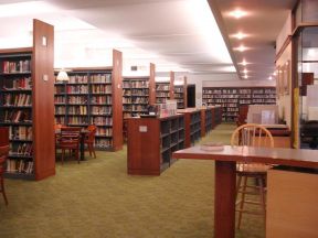 图书馆储物柜 混搭设计风格