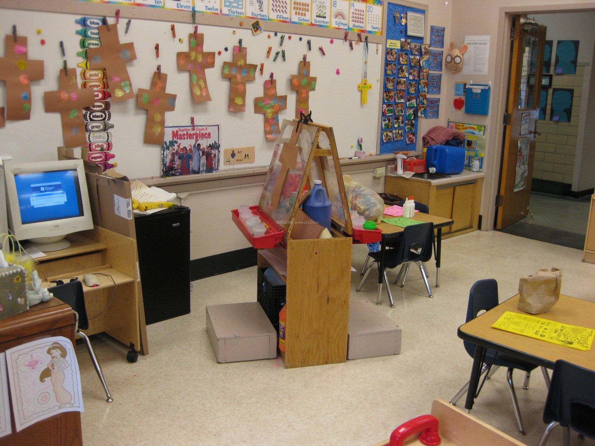 幼儿园室内装饰设计效果图欣赏