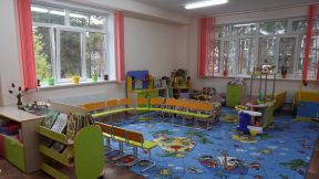 幼儿园室内设计地毯贴图效果