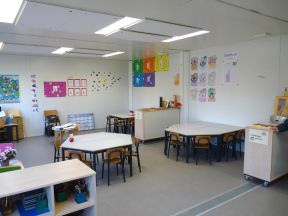 幼儿园装饰效果图  教室布置图片