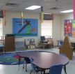 幼儿园室教室桌椅布置装修效果图