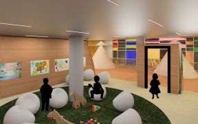 幼儿园环境装修 3d室内装修效果图大全