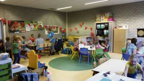 幼儿园教室环境布置装修图片