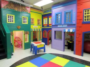 幼儿园室内颜色搭配设计效果图