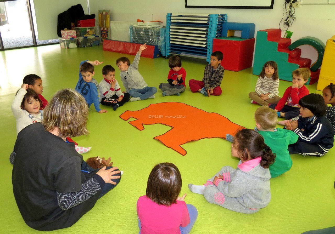 高端幼兒園地板裝修效果圖