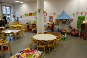 上海幼兒園裝修 藝術(shù)幼兒園裝修效果圖 