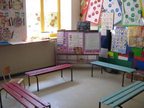 上海幼兒園裝修 墻面裝飾裝修效果圖片