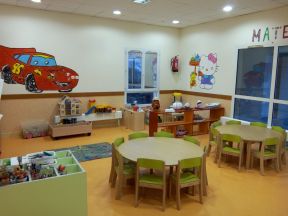 幼兒園室內(nèi)裝修效果圖 幼兒園主題墻飾設(shè)計(jì)