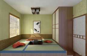 卧室阳台榻榻米效果图 中式家装风格