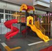 简约设计风格室内幼儿园滑梯效果图片