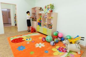 现代幼儿园装修设计欣赏 储物柜