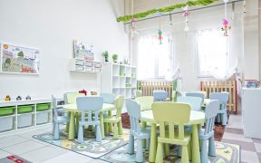 现代幼儿园装修设计欣赏 教室布置图片
