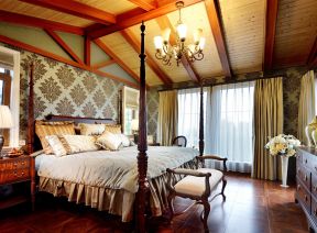 卧室家具效果图欣赏 美式设计风格