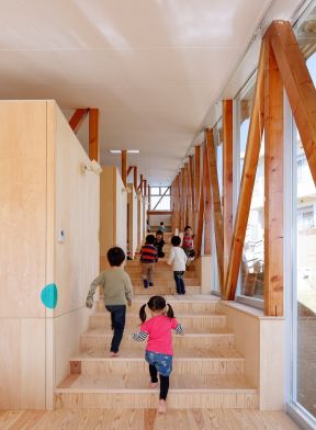 幼儿园楼梯装修效果图 幼儿园小班环境布置