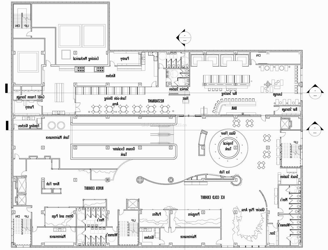 2023大型酒吧室內(nèi)設(shè)計(jì)平面圖片欣賞