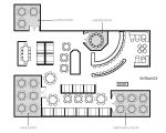 大型酒吧室內(nèi)設計平面圖圖片