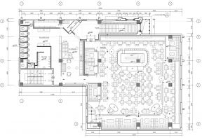 酒吧平面圖設(shè)計