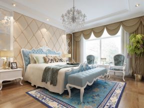 欧式卧室窗帘 室内装修设计方案