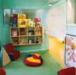 武汉幼儿园装修室内储物柜设计
