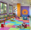 现代幼儿园地毯贴图设计效果图 