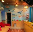 现代幼儿园墙体彩绘设计效果图片