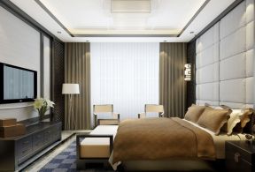 現(xiàn)代風(fēng)格電視背景 室內(nèi)臥室效果圖