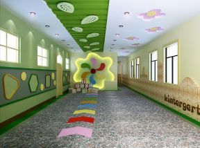 现代幼儿园设计效果图 精美吊顶图片