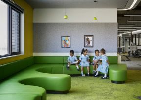 现代幼儿园设计效果图 国外幼儿园装修效果图