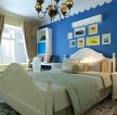 地中海风格房屋卧室装修效果图