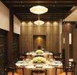 中式风格酒店餐厅装修效果图片