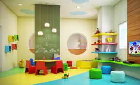 高档幼儿园装修设计效果图 室内设计