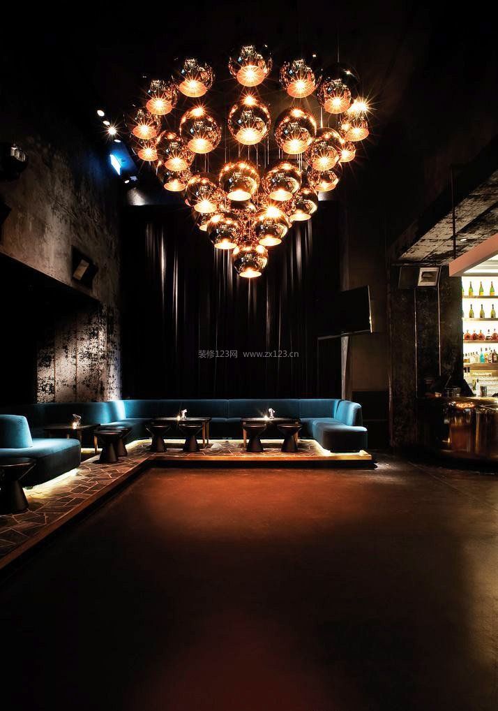 2023最新现代酒吧灯光设计效果图大全
