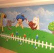 幼儿园墙裙墙面装饰装修效果图片