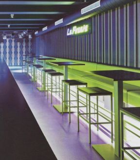 现代酒吧灯光设计效果图