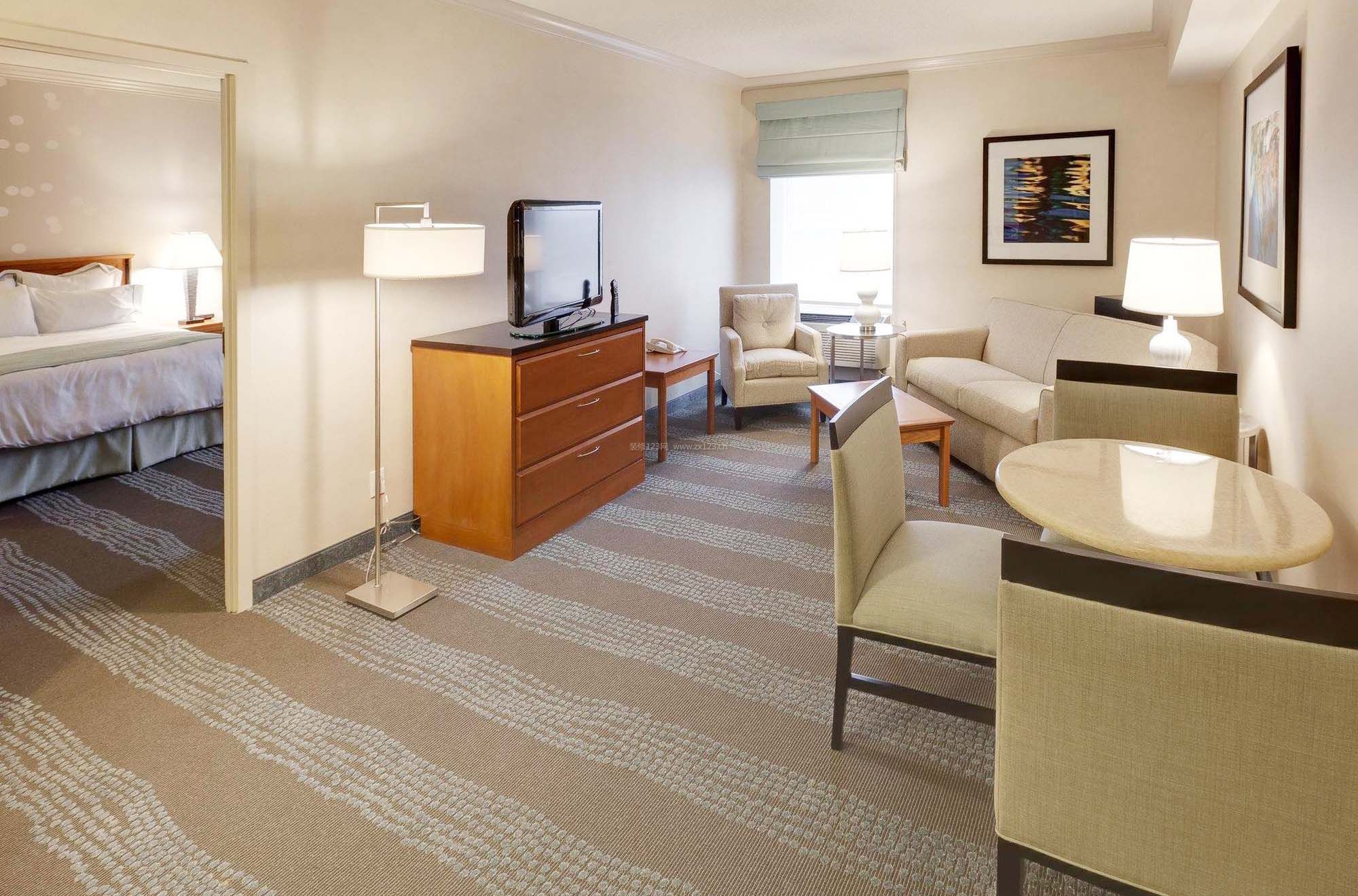 最新宾馆套房室内地毯装修效果图片大全