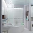 4平米卫生间白色浴缸装修效果图片