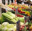 最新果蔬超市室内装修效果图片