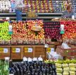 国外水果超市室内装修效果图片